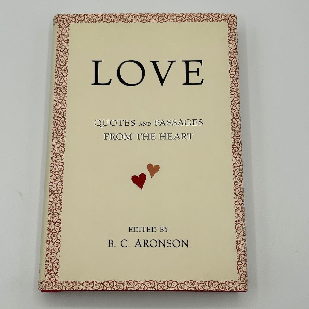 Love Quotes and Passages From the Heart Aronson Hardcover Inspiration Quotations